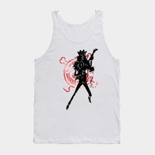 Crimson Music Tank Top